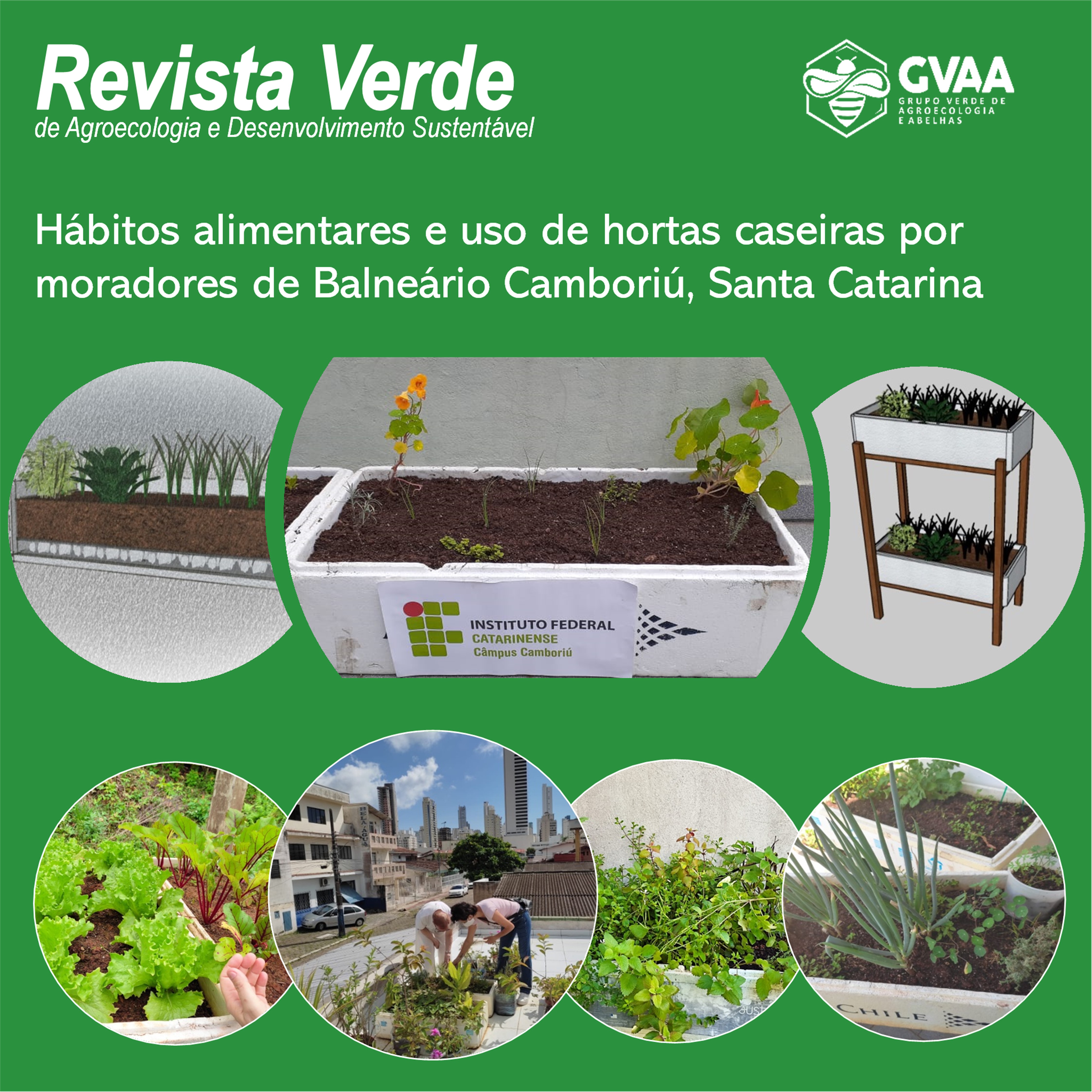 Hábitos alimentares e uso de hortas caseiras por moradores de Balneário Camboriú, Santa Catarina 