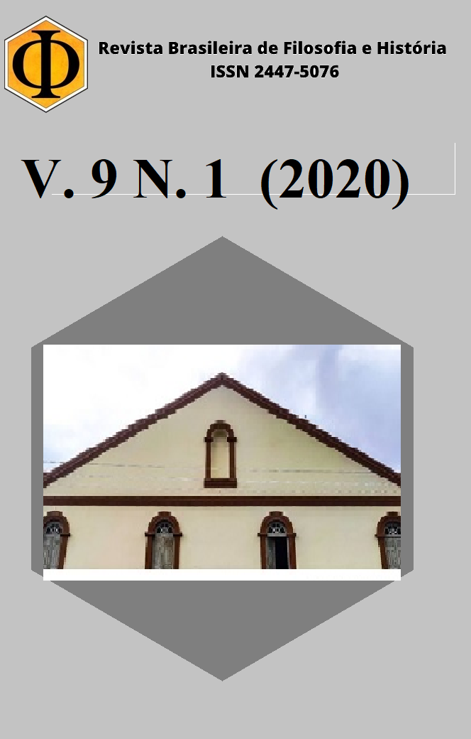 					Visualizar v. 9 n. 1 (2020): Revista Brasileira de Filosofia e História
				
