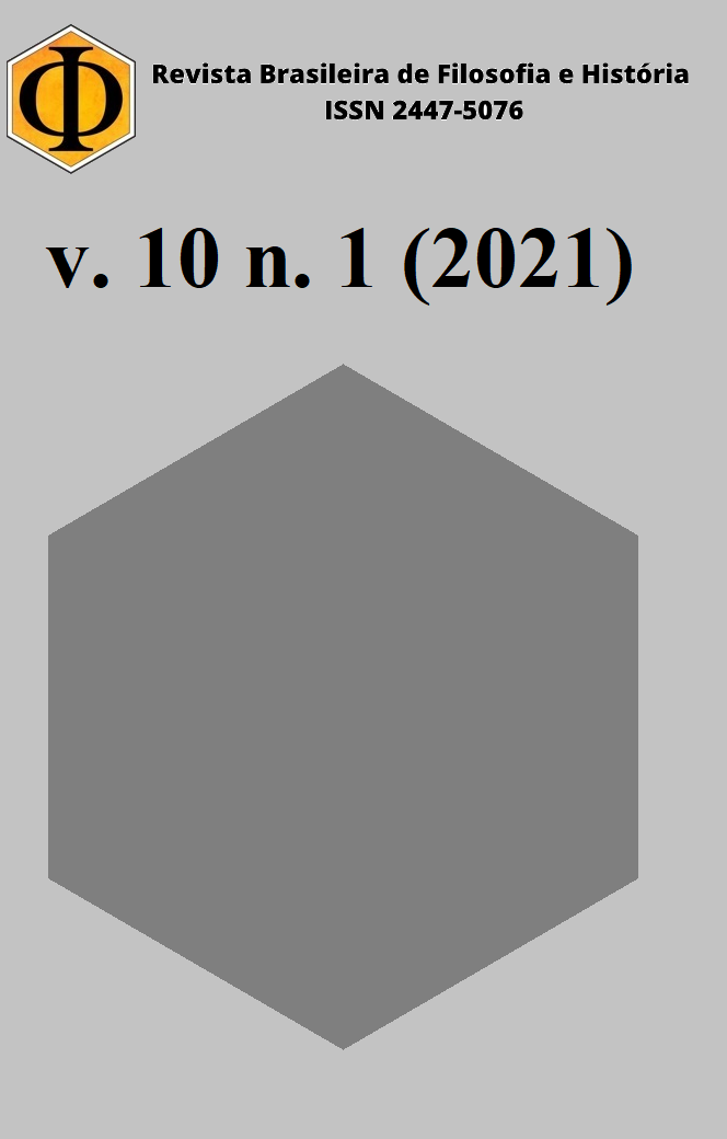 					Visualizar v. 10 n. 1 (2021): Revista Brasileira de Filosofia e História
				