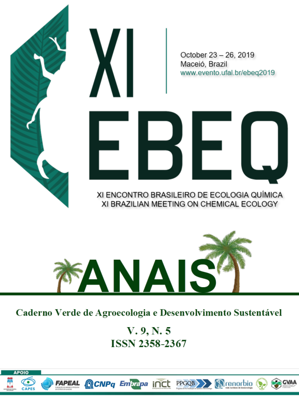 XI ENCONTRO BRASILEIRO DE ECOLOGIA QUÍMICA
